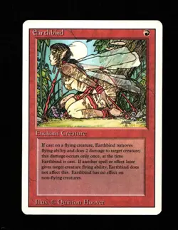 MTG Earthbind NM- Revised 3rd Ed. Magic the Gathering ~ Free Shipping ~ - Image 1