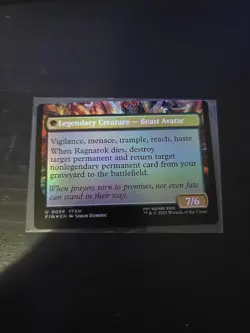 Magic MTG Final Fantasy - Fang, Fearless l'Cie - FIN U 0099 FOIL - Image 2