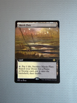 MTG - Marsh Flats - Extended Art - Modern Horizons 2 - Image 1