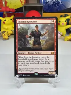 Imperial Recruiter | Double Masters #131 Mythic Rare MTG Card | Near Mint - Image 1