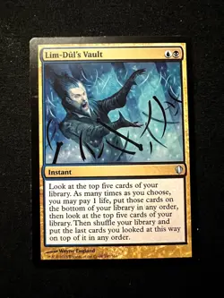 Lim-Dul's Vault 197 Uncommon Commander 2013 Magic: The Gathering Heavily Played - Image 1