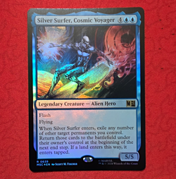 Wizards of the Coast MTG Silver Surfer, Cosmic Voyager 0639 Rare Foil EN - Image 1
