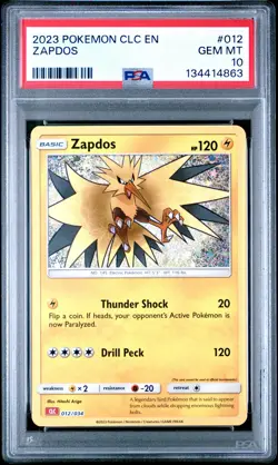 POKEMON CLC-TRADING CARD GAME CLASSIC CHARIZARD & HO-OH EX DECK ZAPDOS PSA 10 - Image 1