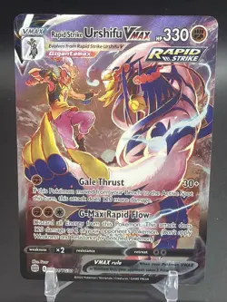 Pokemon Rapid Strike Urshifu VMAX Ultra Rare Holo TG21/TG30 330 HP - Image 1