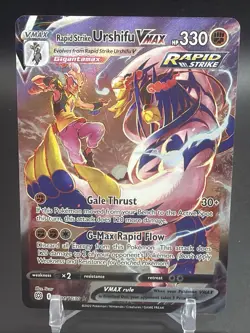 Pokemon Rapid Strike Urshifu VMAX Ultra Rare Holo TG21/TG30 330 HP - Image 2