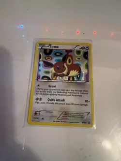 Two Pokemon Cards Eeve And Jolten - Image 1
