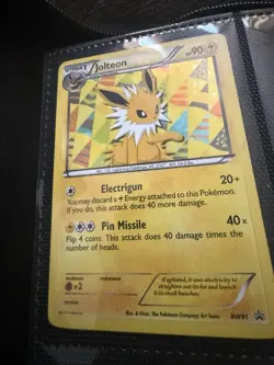 Two Pokemon Cards Eeve And Jolten - Image 2