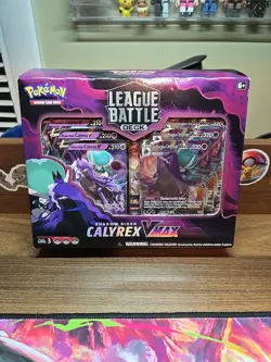 Pokemon TCG Shadow Rider Calyrex VMAX Battle League Deck 820650850424 - Image 1