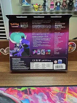 Pokemon TCG Shadow Rider Calyrex VMAX Battle League Deck 820650850424 - Image 2