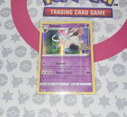 Sylveon - 035/078 - Holo Rare - Pokemon - Pokemon Go - - Image 1