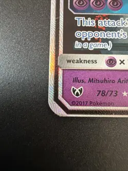 Mewtwo GX Pokemon TCG Shining Legends 78/73 Ultra Rare Holo English SEE PICS 👀 - Image 5