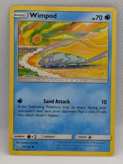 WIMPOD 50/236 (TOMOKAZU KOMIYA) C UNIFIED MINDS POKEMON MP WIMPOD - Image 1
