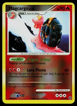 Pokemon Card - Magcargo Great Encounters 45/106 Uncommon Reverse Holo - Image 1