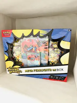 Pokemon Mega Evolution Ascended Heroes Mega Feraligatr Ex Box - New & Sealed 🌟 - Image 1