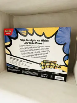 Pokemon Mega Evolution Ascended Heroes Mega Feraligatr Ex Box - New & Sealed 🌟 - Image 2