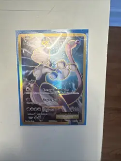 Pokemon Mewtwo EX TCG Full Art Holo Card 103/108 XY Evolutions - Image 5