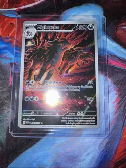 Mightyena 243/217 Ascended Heroes Illustration Rare Pokemon TCG Card NM - Image 1