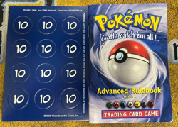 Pokemon OPENED Team Rocket Devastation Theme Deck w/ box, deck, counters 2000 - Image 2