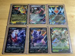 Pokemon Full Art Lot 6 Cards Total Near Mint Condition - Image 1