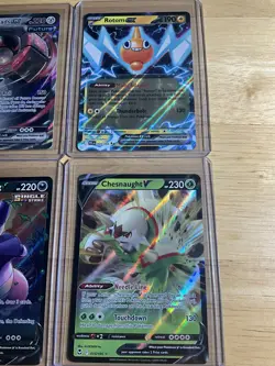 Pokemon Full Art Lot 6 Cards Total Near Mint Condition - Image 4