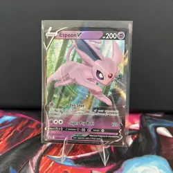 Espeon V SWSH201 Black Star Promo Card Pokemon TCG - Image 1
