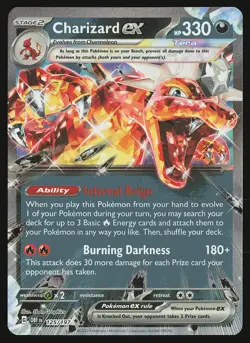 SV03: Obsidian Flames Charizard ex #125/197 Pokemon Card - Image 1