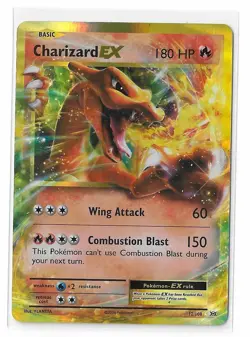 Charizard EX 12/108 Evolutions XY Holo Rare Pokemon TCG Card NM - Image 1