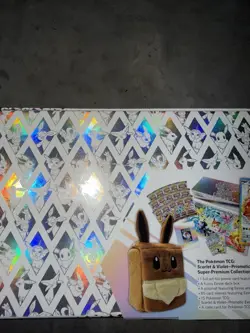 Pokemon TCG Prismatic Evolutions Super Premium Collection SPC Sealed (Tear) - Image 3