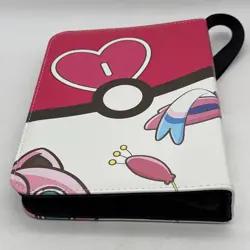 Pokemon Jigglypuff Sylveon Fairy TCG Card Zip 3 Ring Binder 4 Pockets 50 Pages - Image 3