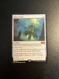 Mana Vault Ultimate Masters MTG Regular Card NM Condition - Image 2