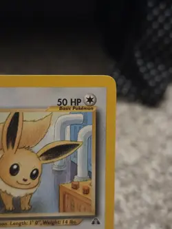 Eevee 38/75 1st Edition Neo Discovery Pokemon Card WOTC 2001 38/75 NM - Image 3