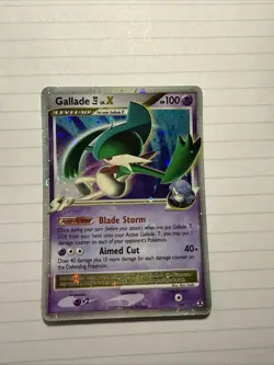 Pokemon TCG Gallade E4 LV.X #106/111 Rising Rivals Pokemon Card - Image 1