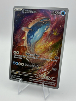 Dondozo Full Art, Pokemon Near Mint, Scarlet & Violet, Illustration Rare, 207 - Image 4