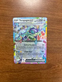 Terapagos ex - Double Rare SV: Prismatic Evolutions 092/131 LP-NM POKEMON - Image 1