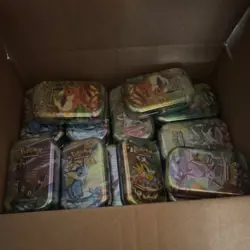 Pokemon TCG prismatic Evolutions Tin – Umbreon, Vaporeon, Jolteon, Espeon - Image 1