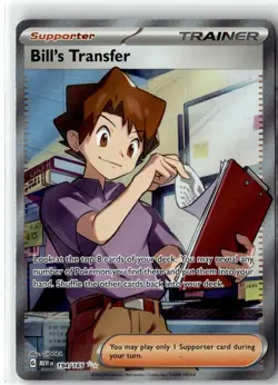 Bill's Transfer [MEW - 194/165] Ultra Rare SV: Scarlet & Violet 151 EN NM - Image 1