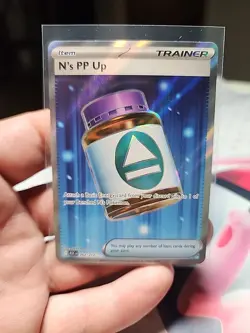 N's PP Up 262/217 Me: Ascended Heroes Holo Pokemon TCG Trainer Pack Fresh Pull - Image 2