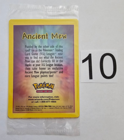 Ancient Mew SEALED Pokemon TCG Unopened 2000 Movie Promo Holo Card - VERY RARE - Image 2