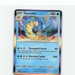 Gyarados 043/193 Rare Paldea Evolved Pokemon Holo Near Mint - Image 1