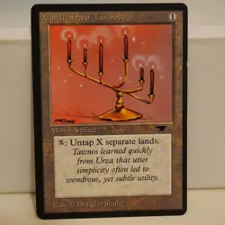 Candelabra of Tawnos - Antiquities (ATQ) 1994 - MTG Magic the Gathering RARE - Image 1