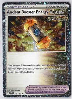 Ancient Booster Energy Capsule 159/182 Holo Cosmos Promo Pokemon Card NM - Image 1