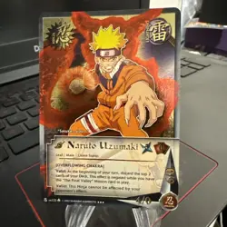 Naruto Uzumaki CCG [Overflowing Chakra] US122 Gold Foil Card Ultra Rare - Image 1