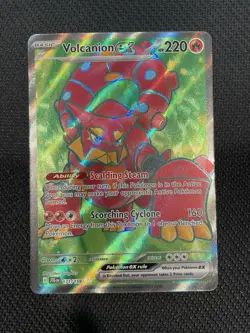 Volcanion ex 171/159 Sv09 Journey Together Full Art Holo Pokemon Card - Image 1