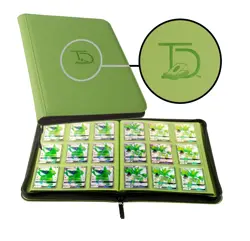 TopDeck 500 Pocket GREEN Binder Card 9 Pocket Trading Cards Side Load Apple - Image 2