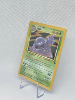 Muk 13/62 Holo Fossil Unlimited WOTC Pokemon Card MP Vintage - Image 5