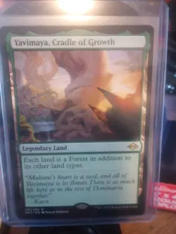 Yavimaya, Cradle of Growth Modern Horizons 2 Magic: The Gathering Card - Image 1