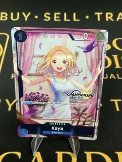 Kaya OP03-044 2024 Championship Art One Piece Trading Card Game - Image 1