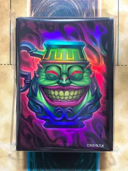 Yu-Gi-Oh Official Card Protector Pot Of Greed 100 Sleeves Yugioh Neuron Japan FS - Image 1