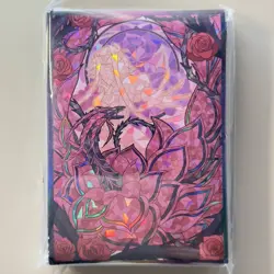 Yu-Gi-Oh! Card Sleeve Black Rose Dragon Card Protectors 60 pieces Japan New F/S - Image 1