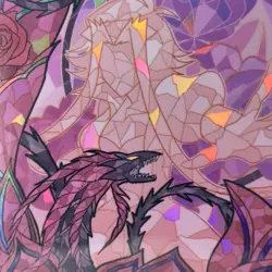 Yu-Gi-Oh! Card Sleeve Black Rose Dragon Card Protectors 60 pieces Japan New F/S - Image 2